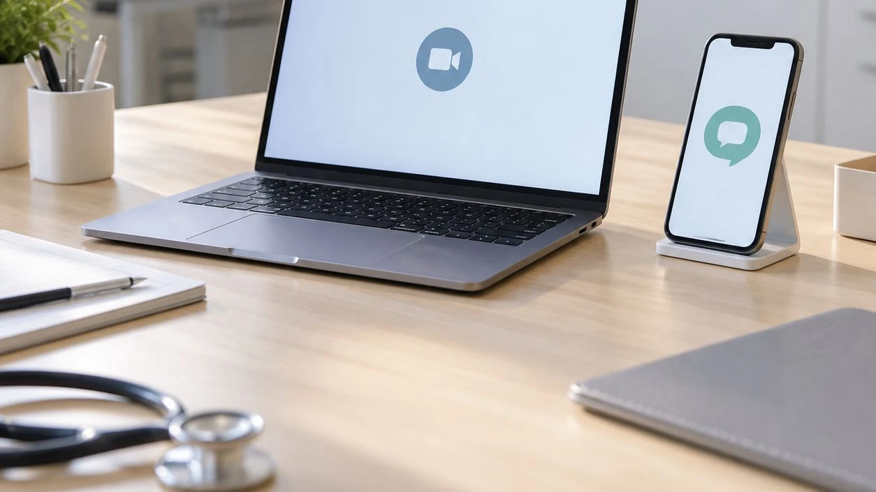Videosprechstunde und App - digitale Angebote der Praxis